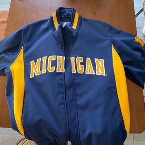 Majestic University of Michigan Thermal jacket
